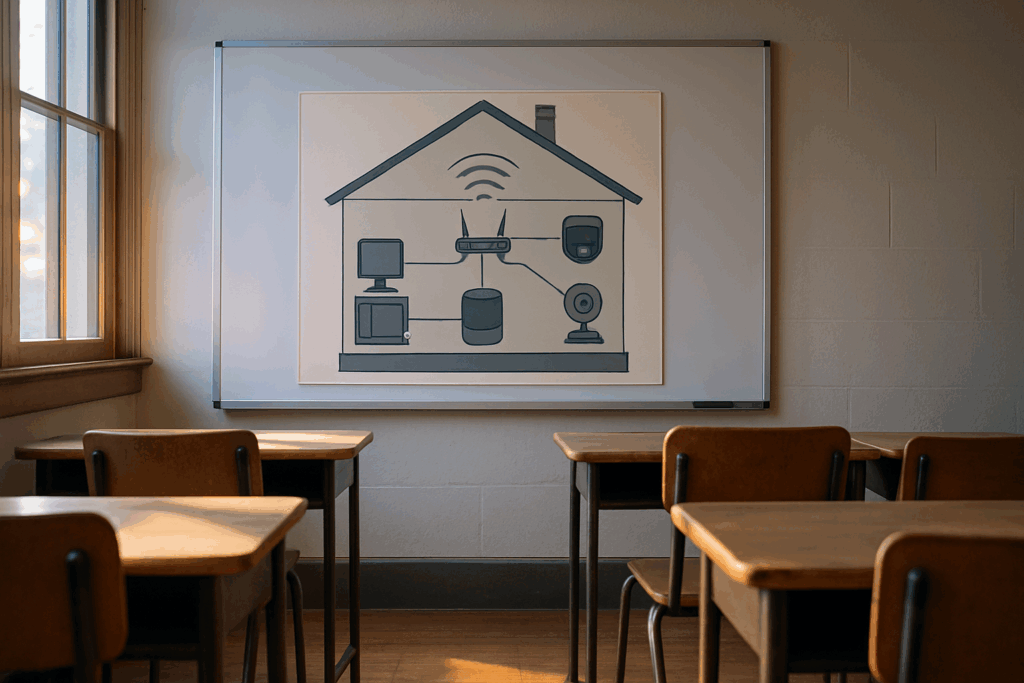 smart home network setup