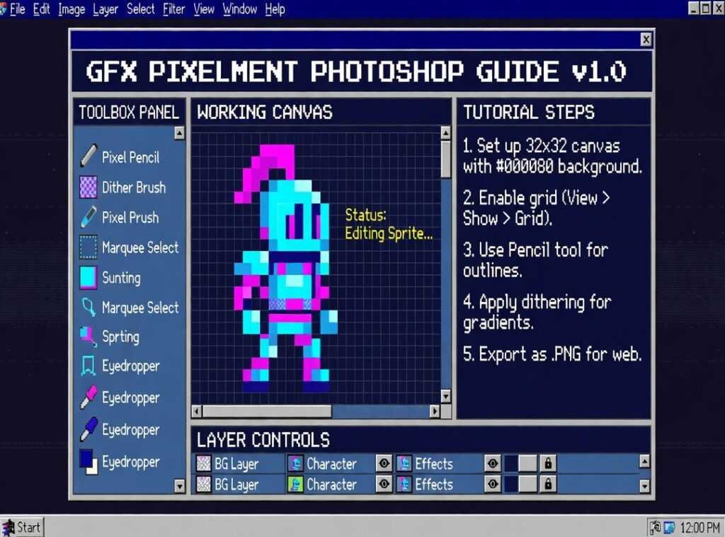 Gfxpixelment Photoshop Guide Bygfxmaker