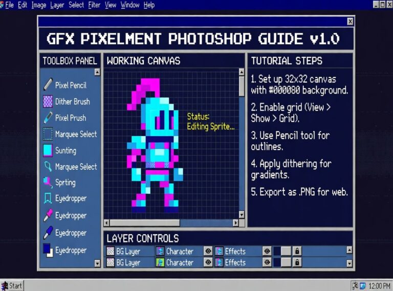 Gfxpixelment Photoshop Guide Bygfxmaker